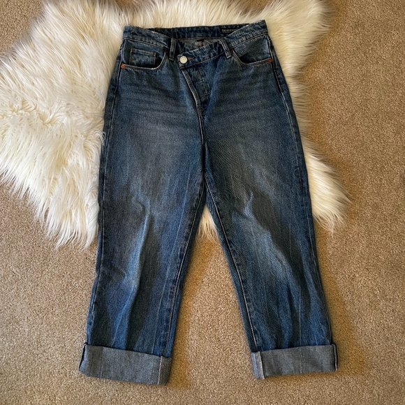 BLANK NYC The Baxter Overlap Ribcage Straight Leg Jeans 27 - Picture 11 of 14